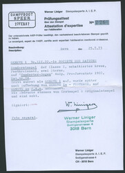 40+10 C. Pro Juventute 1922 im Luxus-4er-Block vom rechten Seitenrand ...